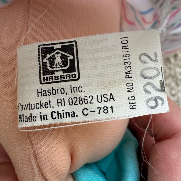 Vintage Cabbage Patch Kid Doll Crimp 'n Curl 1991 Blonde Hair Green Eyes - Picture 14 of 15